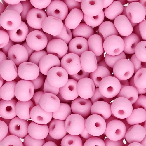 Cuentas de Rocalla Preciosa 6/0 de 4 mm - Permalux Light Pink Mat x20g