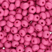 Cuentas de Rocalla Preciosa 6/0 de 4 mm - Permalux fucsia mate x20g