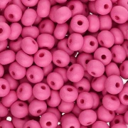 Cuentas de Rocalla Preciosa 6/0 de 4 mm - Permalux fucsia mate x20g