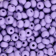Cuentas de Rocalla Preciosa 6/0 de 4 mm - Permalux Lavender Mat x20g