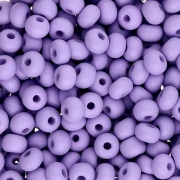 Cuentas de Rocalla Preciosa 6/0 de 4 mm - Permalux Lavender Mat x20g