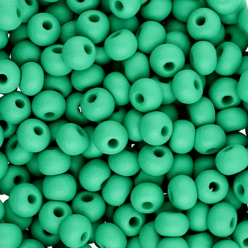 Cuentas de Rocalla Preciosa 6/0 de 4 mm - Permalux Sea Green Mat x20g