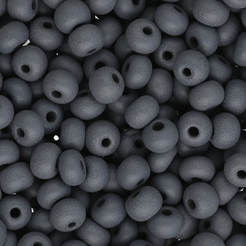 Cuentas de Rocalla Preciosa 6/0 de 4 mm - Permalux Grey Mat x20g