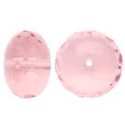 Cuentas en forma de donuts de 17 x 11 mm - Rosaline x1