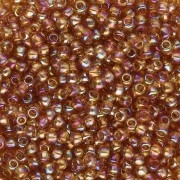 Cuentas Rocalla Toho 11/0 TO11R162C - Transparente Topacio Arcoíris x8g