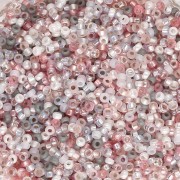 Blanco - Mezcla de Rocallas Miyuki 15/0 MIX-51 - Piedra lunar x8 g Mezcla de Rocallas Miyuki 15/0 MIX-51 - Piedra lunar x8 g