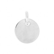 Dije medalla 11 mm Plata 925  x1|raw }}