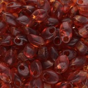 Long Magatama Miyuki 4x7 mm LMA-134 - Topacio oscuro transparente x10g