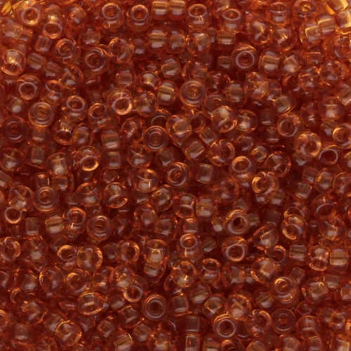 Cuentas Rocalla Miyuki 11/0 133 - Topacio transparente x8g