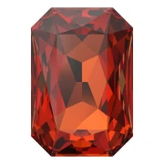 Cabujón PureCrystal 4627 27 x 18,5 mm - Rojo persa x1