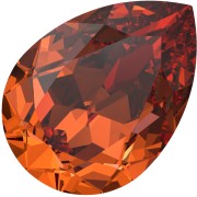 Cabujón PureCrystal 4320 18 x 13 mm - Rojo persa x1