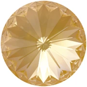 Cabujón PureCrystal 1122 Rivoli de 14 mm - Crystal Tuscan Yellow Lux x1