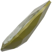 Cabujón PureCrystal 4327 30 x 20 mm - Crystal Herbal Green Lux x1
