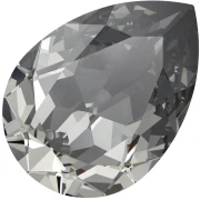 Cabujón PureCrystal 4320, 18 x 13 mm - Crystal Urban Grey, 1 unidad