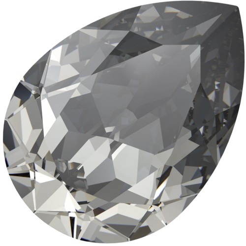 Cabujón PureCrystal 4320, 18 x 13 mm - Crystal Urban Grey, 1 unidad