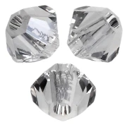 Tupías de cristal PureCrystal 5328 de 3 mm, color Crystal Urban Grey, 50 unidades