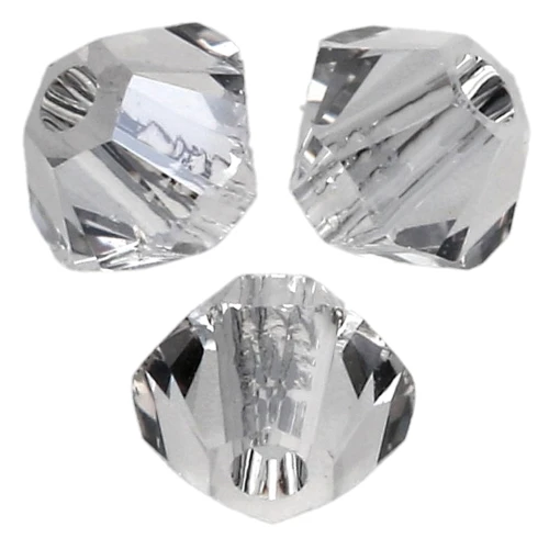 Tupías de cristal PureCrystal 5328 de 3 mm, color Crystal Urban Grey, 50 unidades