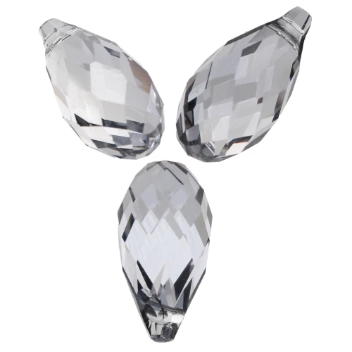 Gotas PureCrystal 6010 11 x 5,5 mm - Crystal Urban Grey x4