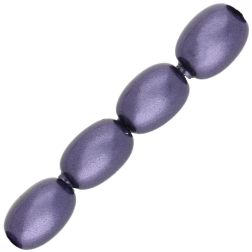 Perlas PureCrystal «Grano de arroz» 5824, 4 mm - Crystal Iris Pearl x20