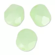 Facetadas 6 mm Pastel Green Pearl x25