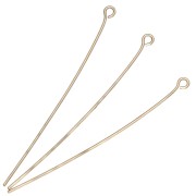 Tachuelas de cabeza redonda 51 x 0,70 mm - Dorado x 25|raw }}