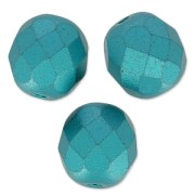 Facetadas 8 mm Pastel Emerald x20
