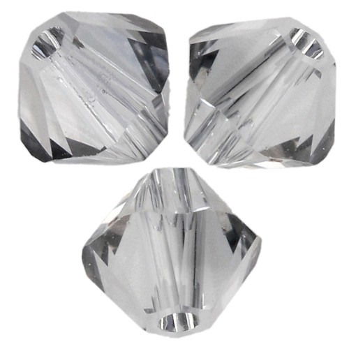 Tupías de cristal Swarovski 5328 de 4 mm - Crystal Urban Grey x50
