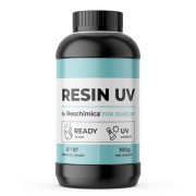 Resina UV Reschimica con filtro antiamarilleamiento - Transparente x 100 g|raw }}