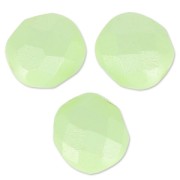 Facetadas 8 mm Pastel Green Pearl x20|raw }}