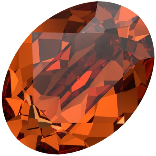 Cabujón PureCrystal 4120 8 x 6 mm - Rojo persa x1