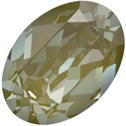 Cabujón PureCrystal 4120 14 x 10 mm - Crystal Herbal Green Lux x1