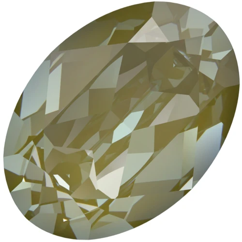 Cabujón PureCrystal 4120 14 x 10 mm - Crystal Herbal Green Lux x1