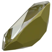 Cabujón PureCrystal 4120 14 x 10 mm - Crystal Herbal Green Lux x1