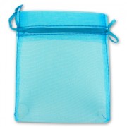 Bolsitas Organza 100x150 mm Turquesa  x20|raw }}