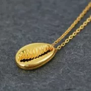 Entrepieza marisco 12 mm dorado rosa x4