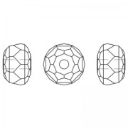 Arandelas Swarovski 5045 de 6 mm - Crystal Paradise Shine x6