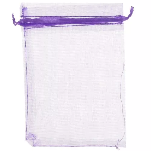 Bolsitas Organza 100x145 mm Morado x20