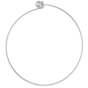 Pulsera con cierre de bola atornillada de 62 mm - Acero inoxidable 304 x1