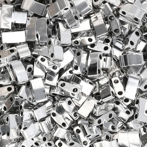 Cuentas Miyuki Half Tila 5 x 2,3 x 1,9 mm HTL-55006 - Crystal Labrador Full x10g