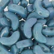 Arcos® par Puca® 5x10 mm Chalkwhite Blue Ceramic Look x10g|raw }}