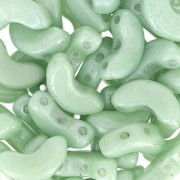 Arcos® par Puca® 5x10 mm Opaque Light Green Ceramic Look x10g|raw }}