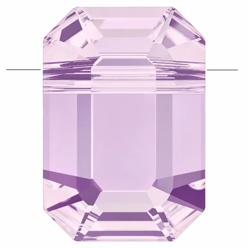 Cuenta Pendulum de Swarovski 5514, 8 x 5,5 mm - Rosa agua opalina x1