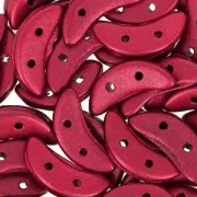 Czechmates Crescent 2 agujeros 3 x 10 mm Red Mat x5g