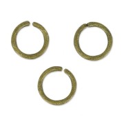 Anillas abiertas  7x1 mm bronce x50|raw }}