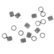 Chafas 2 mm Plateado antiguo x200