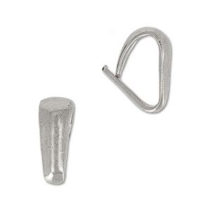 Enganche colgante 7 mm rodiado x100