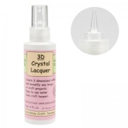 3D Crystal Lacquer - Pegamento Barniz Efecto 3D  x110ml