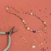 Olivas irregulares tintadas 9x8 mm Mint x6