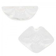 Boca de vidrio para decorar 26x19x11 mm x1