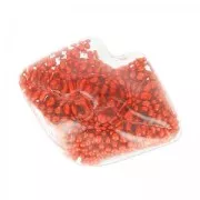 Boca de vidrio para decorar 26x19x11 mm x1